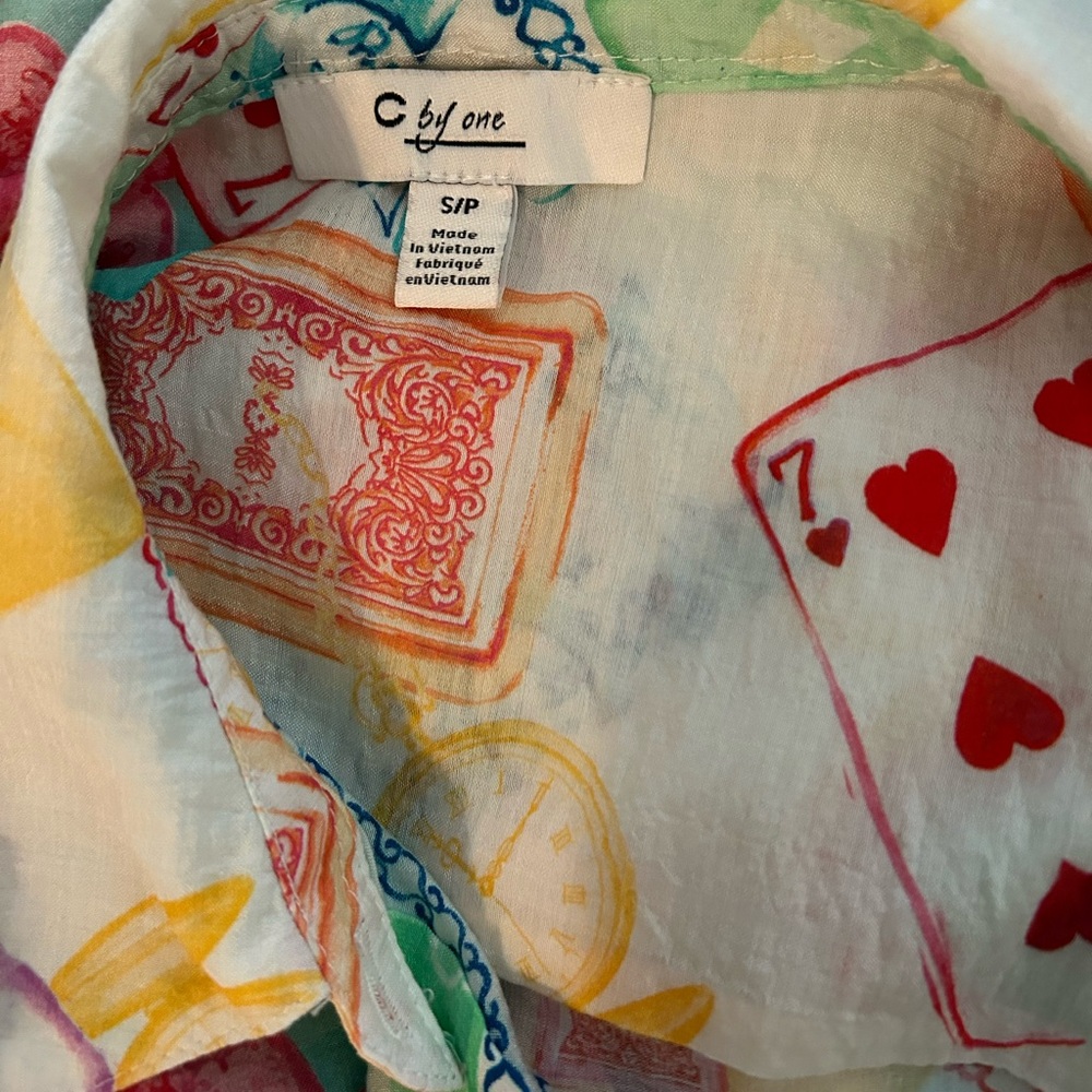 Colorful Button Down Shirt - Picture 4 of 4